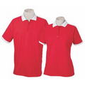 Men's or Ladies' Polo Shirt w/ Contrasting Collar & Cuff - 25 Day Custom Overseas Express